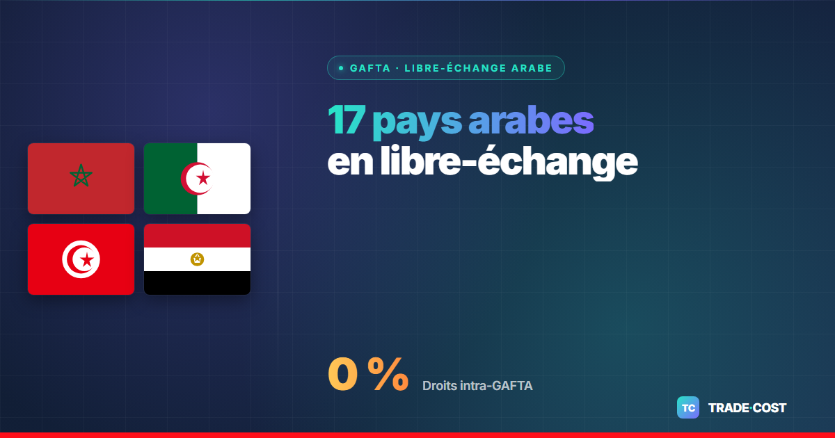 GAFTA Agreement: Greater Arab Free Trade Area Guide